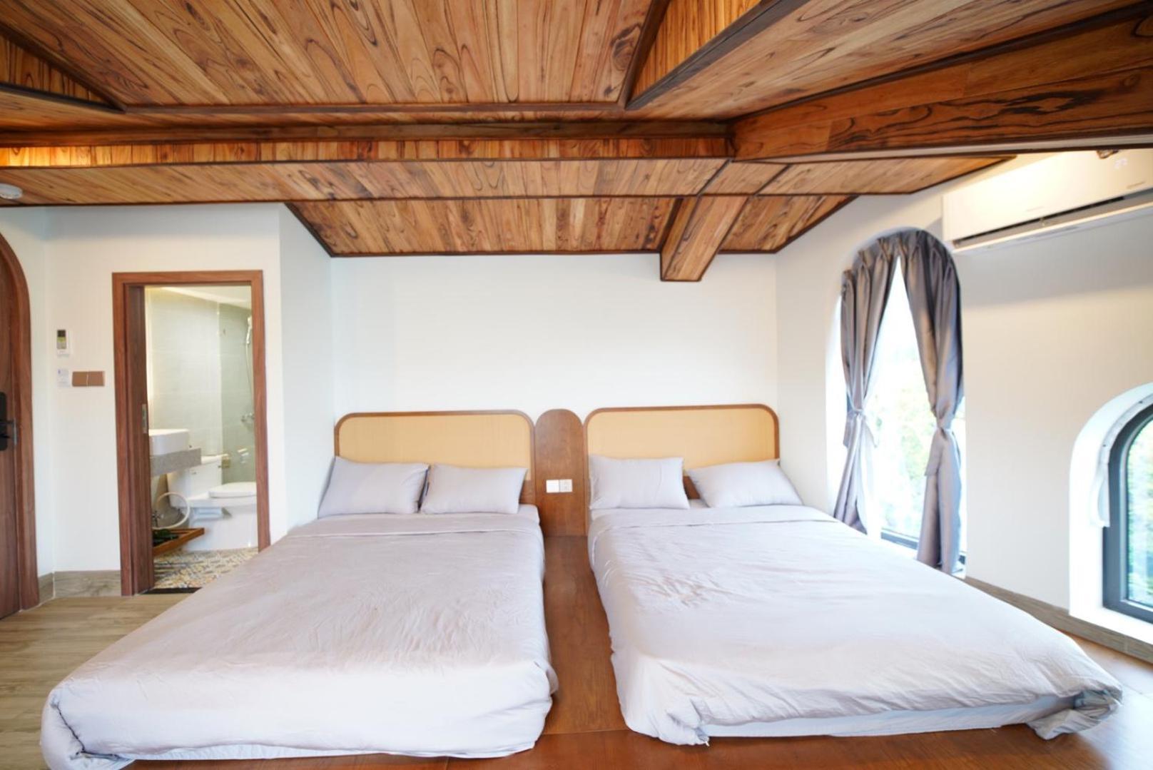 The Coral Homestay & Pub Tân Hiệ Exterior foto