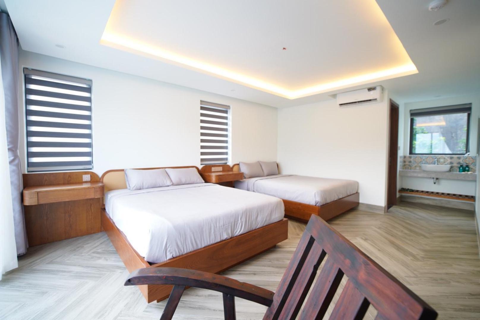 The Coral Homestay & Pub Tân Hiệ Exterior foto